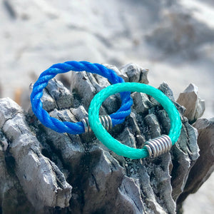 Beach recycled rings protect turtles ocean conservation