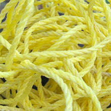 Load image into Gallery viewer, yellow fishing rope recycled ring jewelry