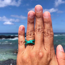 Load image into Gallery viewer, recycled ocean ring